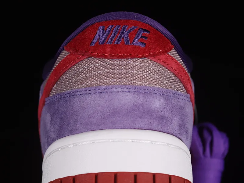 All categories Nk SB Dunk series Nk SB Dunk Low low-top sneakers N version Nk Dunk Low "Plum" raspberry purple suede SB low-top casual sneakers CU1726-500
